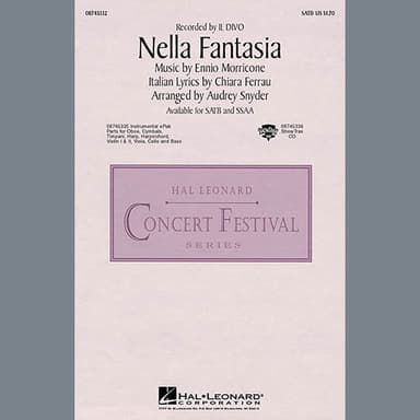 Nella Fantasia (In My Fantasy) (arr. Audrey Snyder) - Harpsichord