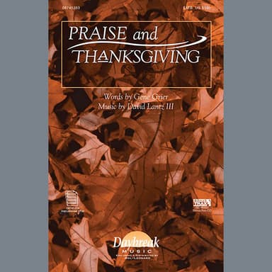 Praise And Thanksgiving - Guitar