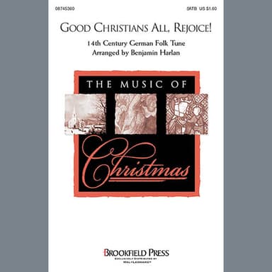 Good Christians All, Rejoice! - Score