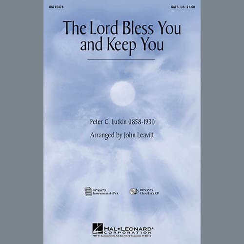 The Lord Bless You And Keep You - Bb Clarinet 2