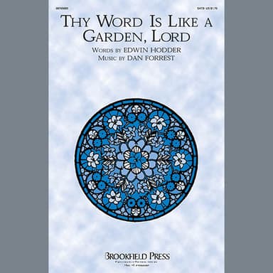 Thy Word Is Like A Garden, Lord - Full Score