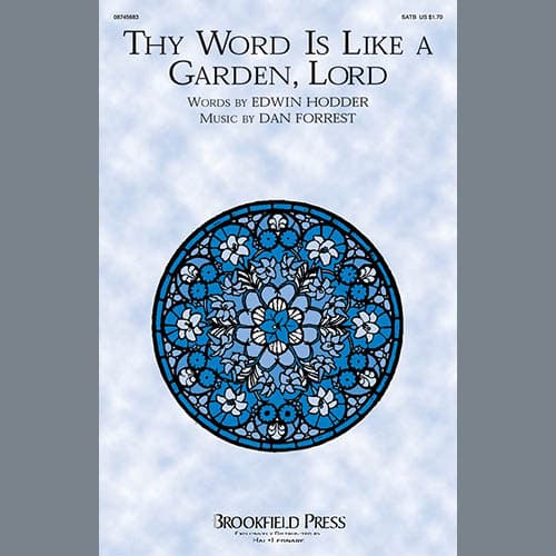 Thy Word Is Like A Garden, Lord - Bb Clarinet