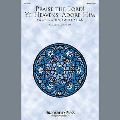 Praise The Lord! Ye Heavens, Adore Him - Timpani