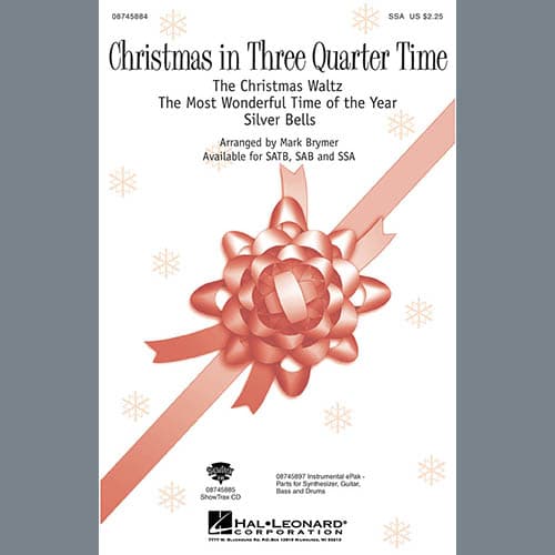 Christmas In Three Quarter Time (Medley) - Drums