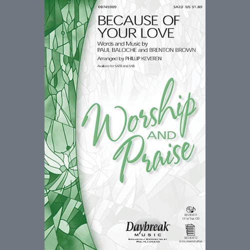 Because Of Your Love (arr. Phillip Keveren)