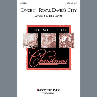 Once in Royal David's City - String Bass