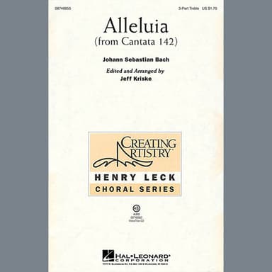 Alleluia From Cantata 142