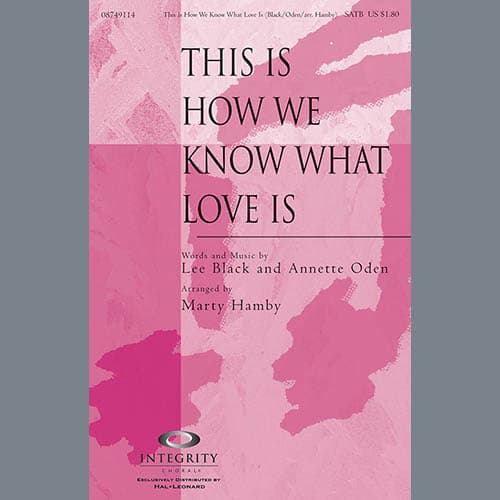This Is How We Know What Love Is - Trombone 1 & 2