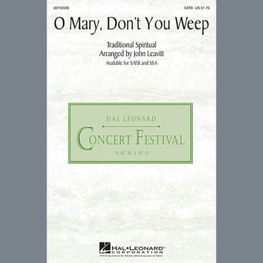 Oh Mary Don't You Weep