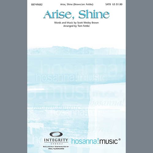 Arise, Shine (arr. Tom Fettke) - Keyboard String Reduction