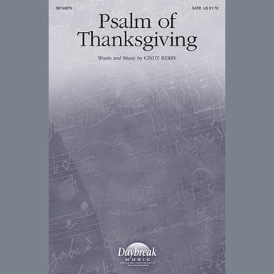 Psalm Of Thanksgiving