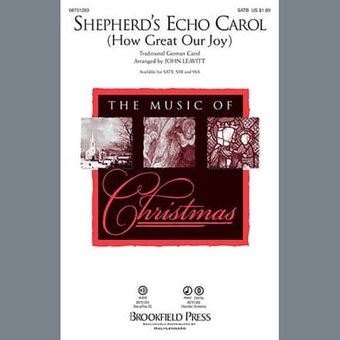 Shepherd's Echo Carol (How Great Our Joy) (arr. John Leavitt)