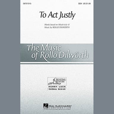 To Act Justly