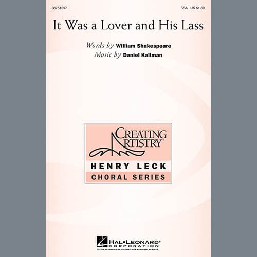 It Was a Lover and His Lass