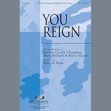 You Reign - Bass Clarinet (sub. dbl bass)