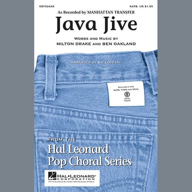 Java Jive (SATB Octavo Accompaniment Parts)