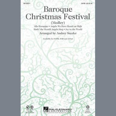 Baroque Christmas Festival (Medley) - Cello