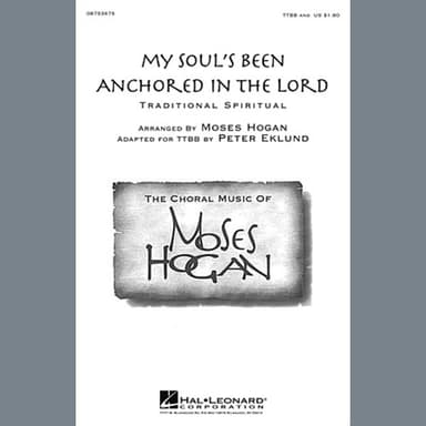 My Soul's Been Anchored In De Lord