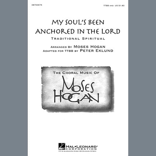 My Soul's Been Anchored In De Lord