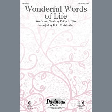 Wonderful Words of Life - Bass Clarinet (sub. Tuba)
