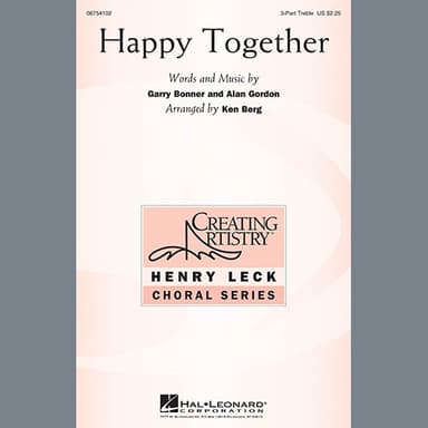 Happy Together (arr. Ken Berg)