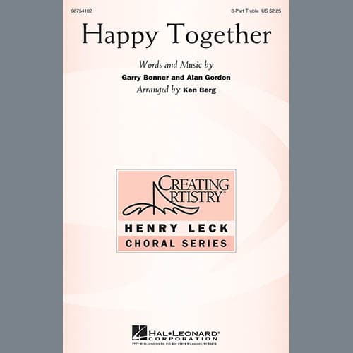 Happy Together (arr. Ken Berg)