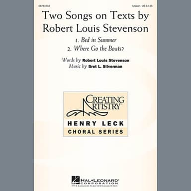 Two Songs On Texts By Robert Louis Stevenson