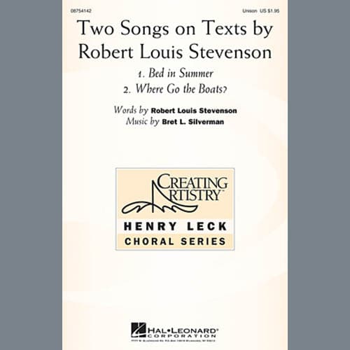 Two Songs On Texts By Robert Louis Stevenson