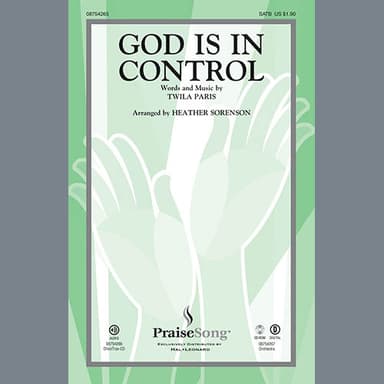 God Is In Control (arr. Heather Sorenson) - Percussion