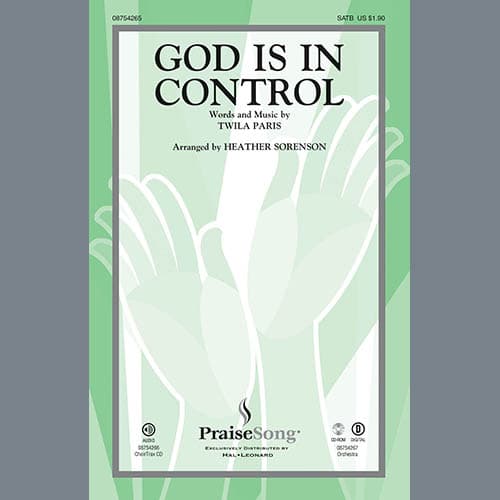 God Is In Control (arr. Heather Sorenson) - Percussion