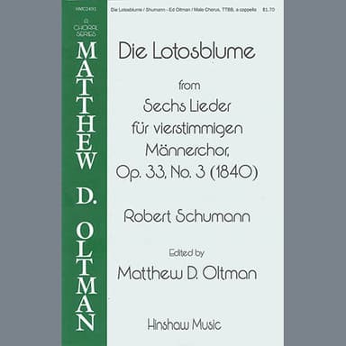 Die Lotosblume (Ed. Matthew D. Oltman)