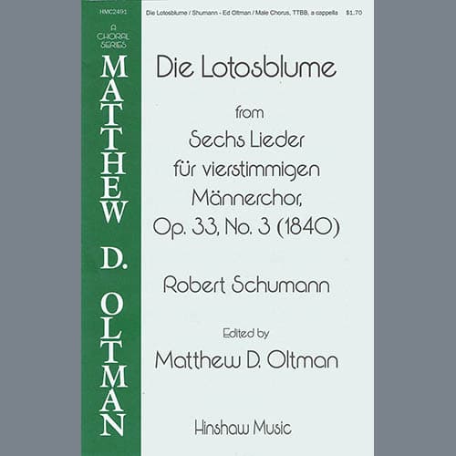 Die Lotosblume (Ed. Matthew D. Oltman)