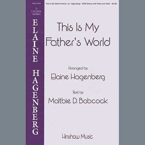 This Is My Father's World