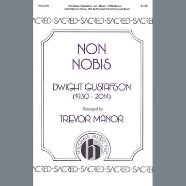 Non Nobis (arr. Trevor Manor)