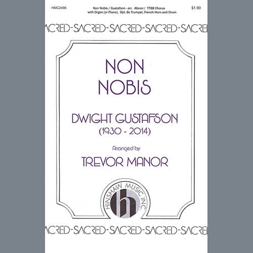 Non Nobis (arr. Trevor Manor)