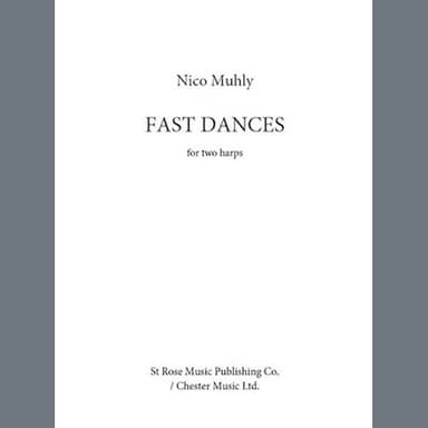 Fast Dances (for 2 Harps) - Score & Parts