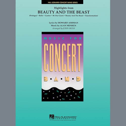 Highlights from Beauty and the Beast - Eb Baritone Saxophone