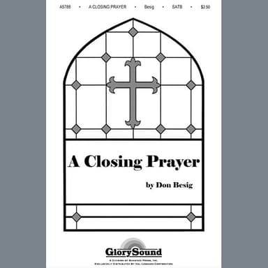 A Closing Prayer