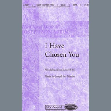 I Have Chosen You - Percussion 2