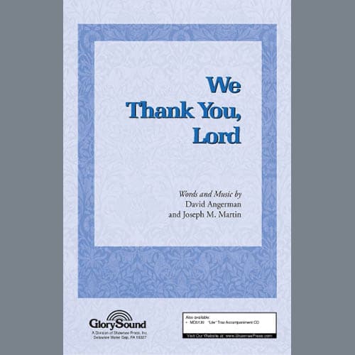 We Thank You, Lord