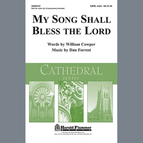 My Song Shall Bless The Lord