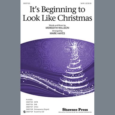 It's Beginning To Look Like Christmas (arr. Mark Hayes) - Full Score