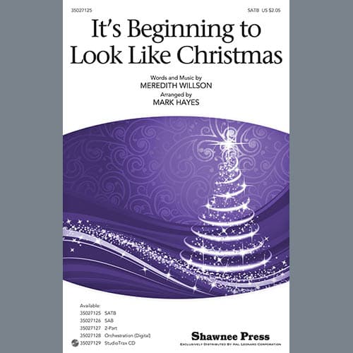 It's Beginning To Look Like Christmas (arr. Mark Hayes) - Full Score
