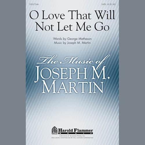 O Love That Will Not Let Me Go