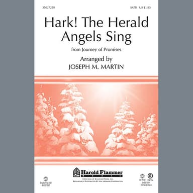 Hark! The Herald Angels Sing (from Journey Of Promises) - Bb Clarinet 1,2