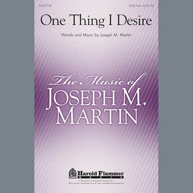 One Thing I Desire