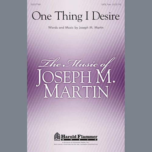 One Thing I Desire