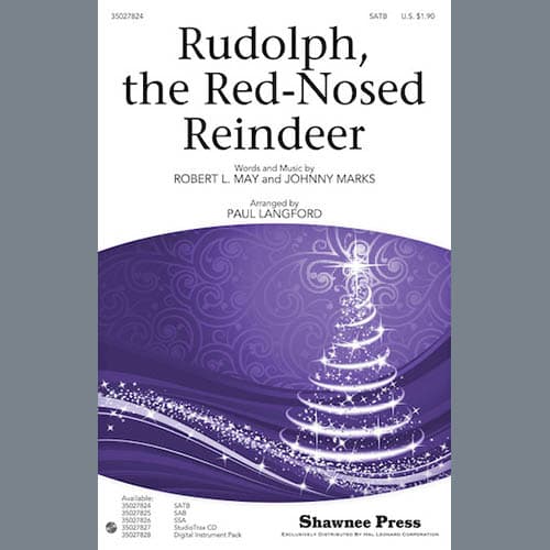 Rudolph, The Red-Nosed Reindeer - Drum (Opt. Set)