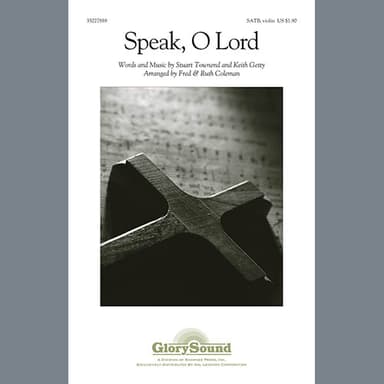 Speak, O Lord