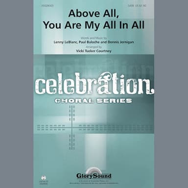 Above All, You Are My All In All